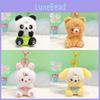 Jinnew Plush Lovely Doll Keychain Baby Club Cute Animal Keychain For Gifts Fun