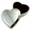 [N5169] - Silver 'Sissi' Jewelry Box (love)
