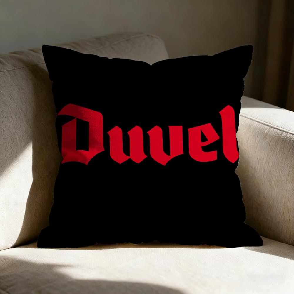 Модная защитная наволочка для подушки с изображением пива D-Duvel, двусторонняя печать, подушка для дивана, подушка для изголовья кровати
