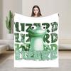 Hoppers Funny Weirdcore Animal Tom Lizard Meme Blankets  Flannel Breathable Throw Blanket for Chair Covering Sofa Decoration,