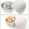 Capacity for 4 Eggs Microwave Egg Steamer Boiler Cooker Easy Quick 5 Minutes Hard Or Soft Boiled Kitchen Cooking Tools