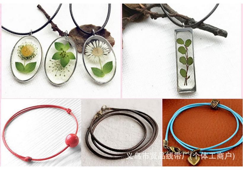 1 мм корейский вощеный шнур для DIY плетения и ручного плетения ожерелий
