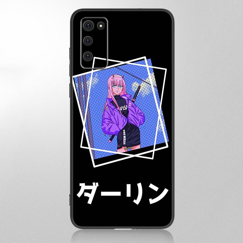 Чехол Zero Two Darling in the FranXX с аниме для Samsung Galaxy A12 A02S A22 A32 A52 A72 A71 A51 A41 A31 A21 A11 A50 A70 A10S A20S