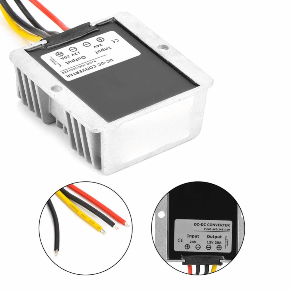 20A DC-DC Converter 240W Step Down Converter Waterproof Voltage Reducer  Power Supply