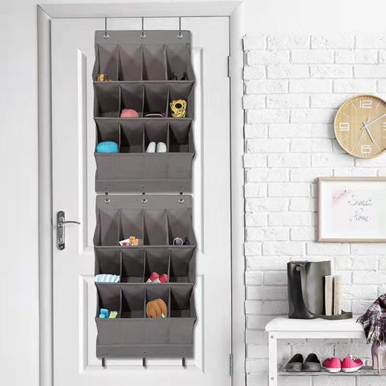 Store Shoes Keep Neat Sturdy Large Capacity Door Back Hanging Shoe Holder Wall Storage Bag