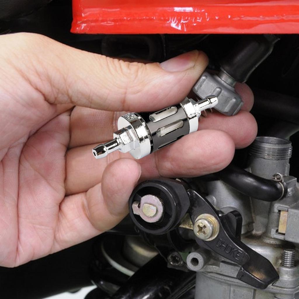 Мотоциклетный масляный фильтр 8 мм Защита двигателя Масляный фильтр Металлический моющийся Мотоциклетные аксессуары для обслуживания Снегоход