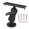 Fish Finder Mount Base 360 Degree Rotatable Height Adjustable Portable Fish Finder Bracket Kayaks
