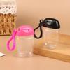 30ml Portable Hand Sanitizer Bottle with Hook Refillable Mini Cosmetics Alcohol Container Outdoor Soap Dispenser