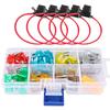 120/140Pcs Car Fuses AssortmentKit,Blade-Type Automobile Fuses,Automobile Fuses 2/3/5/7.5/10/15/20/25/30/35/40Amp