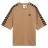 Originals SS25 Oversized Comfortable Versatile Simple Striped Short Sleeve T-Shirt Men Tops JY1397
