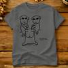 Three Stick Figure Dog Funny Meme T Shirt Ganadi Fashion Tshirts Short Sleeve Vintage Tshirt Summer Cotton Plus Size Tees