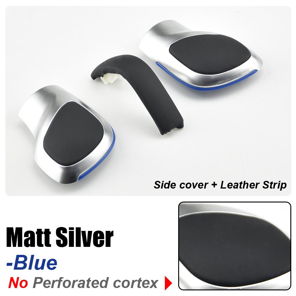 For VW Golf MK6 MK7 R GTI Passat B7 B8 CC R20 Jetta MK6 GLI DSG Gear Shift knob With Leather Gearbox Shift Lever Cover