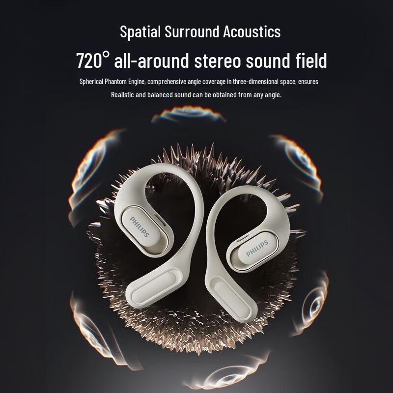 Philips TAT3769 True Wireless Open-Ear Sport Earbuds