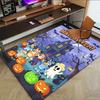 1pc Halloween Happy Carpet Anti Slip Polyester Floor Mat for office,Bedroom