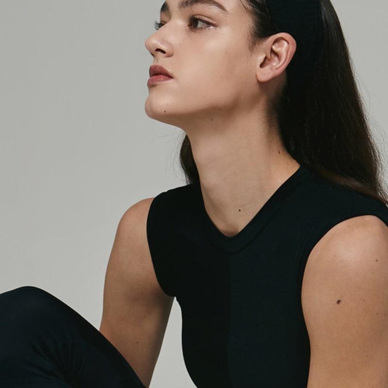 DEVIWEAR Женская одежда для йоги DEVI-A0003-Черный Пилатес Лаура Голджи Повязка для волос