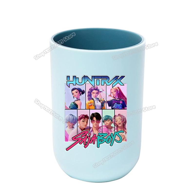 Идеальные KPop Охотники на Демонов Детские Кружки для Зубных Щёток Милые Девочки Кружки для Мытья Рта Кружки для Зубных Щёток Посуда Держатель для Зубных Щёток в Ванную