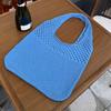 Tote Bag Knit Bag Mesh Hollowed Out Women's Shoulder Bag Woven Bag Handbag