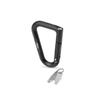 Matador Beta Lock Carabiner Lock TSA Includes a Keyed Ideal for and Camping (Black) - Multi-functional & Lock; Heavy-Duty Carabiner, Backpacking,