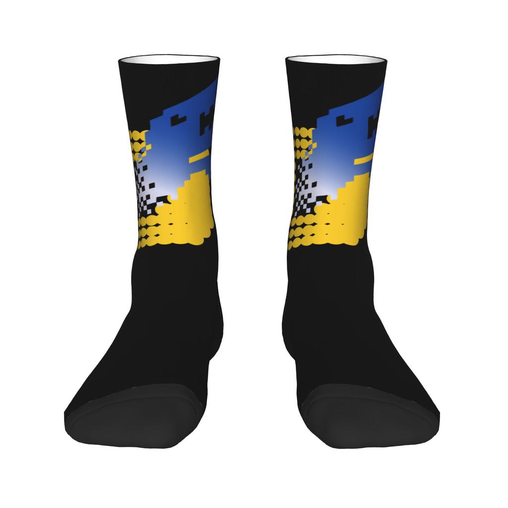 Winter Warm Hip-hop Unisex Digimon and Crests Socks Nostalgic Anime Breathable Skateboard Socks