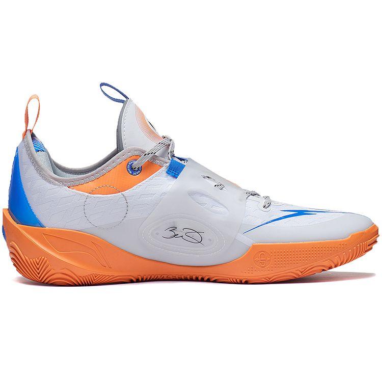 Li Ning Wade Way 808 2.0 Shock Absorption Non-Slip Wear-Resistant Breathable Low-Top Basketball Shoes Men Sneakers Dual-Color ABPT017-3