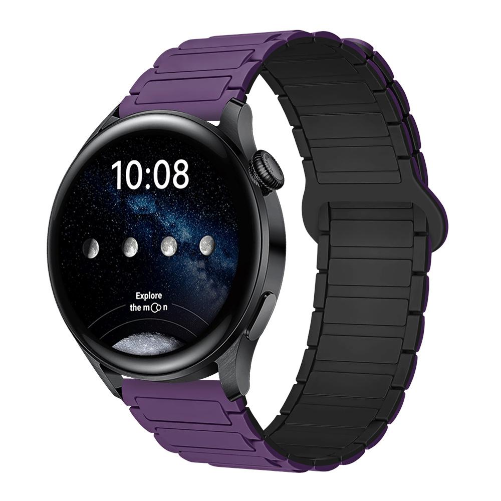 18mm 22mm 20mm Magnetic Silicone Strap For Samsung Galaxy Watch 7 6 5 4 44mm 40mm Sports Band For Galaxy Watch 4 6 Classic 47mm Huawei GT 4/5/6 41mm