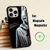 Gothic-Terrifier-Art the Clown  Phone Case For iPhone17,16,15,14,13,12,11 Plus,Pro Magnetic For Magsafe Wireless Charging