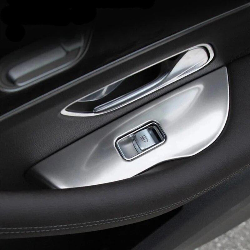 Car Window Lift Button Switch Frame Cover Trim For Mercedes Benz GLE GLS W167 X167 - Auto Interior Accessories