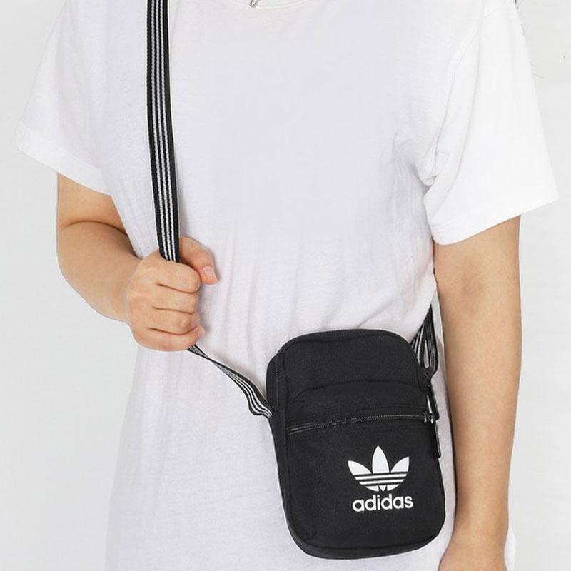 New Adidas Adicolor Classic Festival Bag Black IJ0765