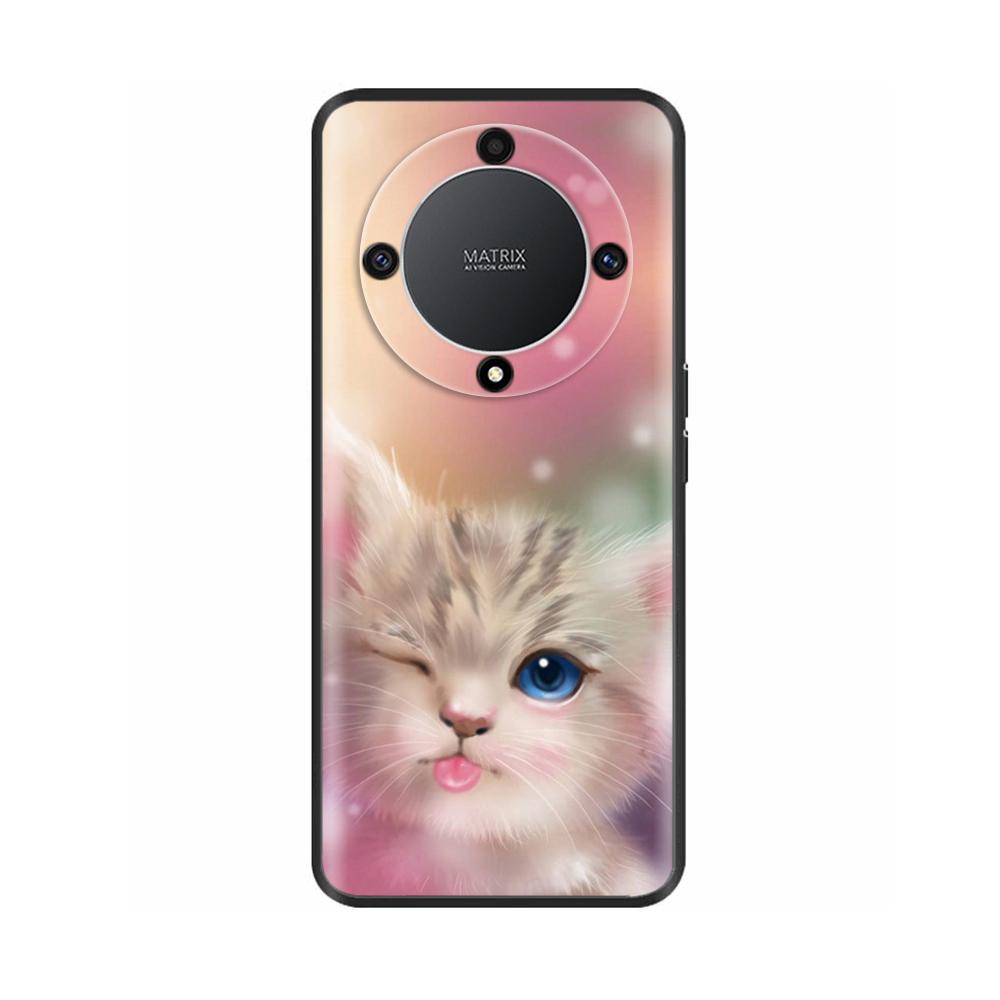 Чехол для Honor Magic5 Lite 2023 Силиконовая задняя крышка TPU Чехлы для телефона для Huawei Honor Magic4 Lite Magic 5 Lite Мягкий Funda Мультяшный