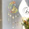 Crystal Crafts Suncatchers Home Garden Decorative Wall Hanging Sun, Moon and Stars Suncatchers Hanging Decorations