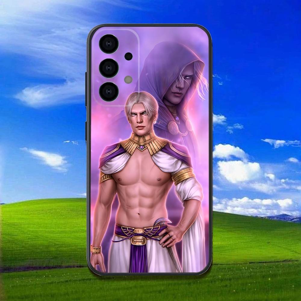 Чехол для телефона Romance Club для Samsung Galaxy A13, A21s, A22, A31, A32, A52, A53, A71, A80, Мягкий черный корпус