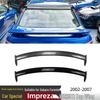 Модификации дефлекторов крыши и заднего спойлера Subaru Impreza WRX STI 2002-07