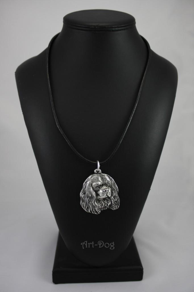 Cavalier King Charles Spaniel – Necklace with dog, silver-plated pendant for dog fan | Art-Dog
