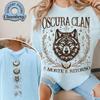 Женская Винтажная Повседневная Футболка Oscura Clan Print Комфортная Унисекс Футболка Фэнтези Забавная A Morte E Ritorno Футболка для Образа Зодиак Академия Streetwear
