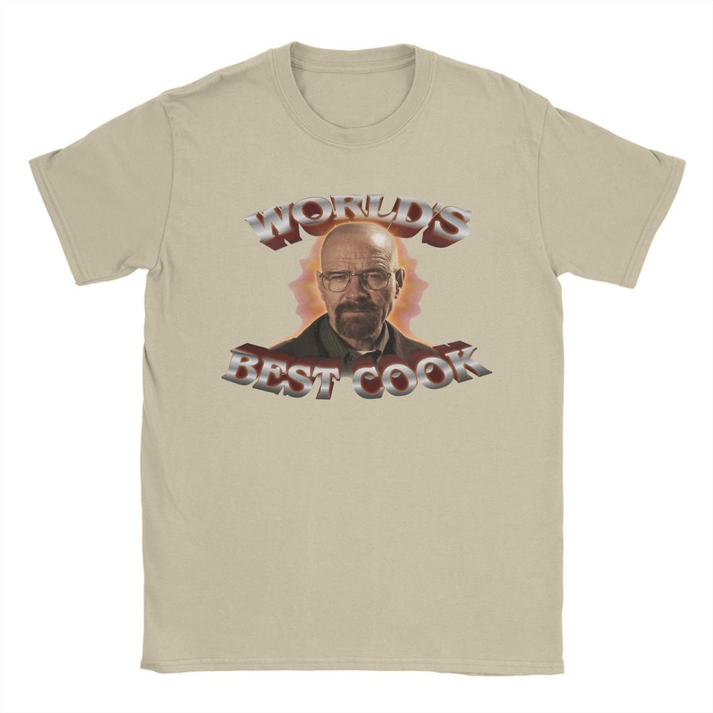 Во все тяжкие Мужские футболки Винтажные футболки Футболки с коротким рукавом и круглым вырезом Чистый хлопок Графическая одежда