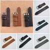 Universal Leather Watch Belt Watch Srtap Writst Watch Band Durable Oil Wax Cowhide 18/20/22/24mm