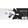 0.08-6mm2 Tubular Terminal Crimping Pliers HSC8 6-6A Crimper Wire Mini Ferrule Crimper Tools Household Electrical Kit With Bag
