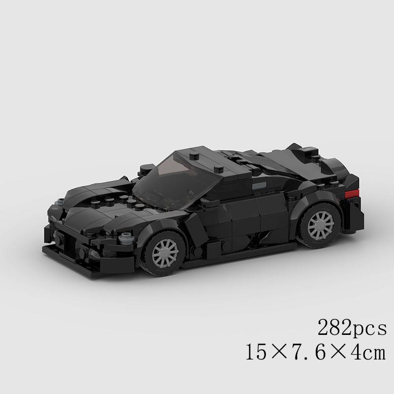 MOC Скорость Спорт Супер Гоночный Автомобиль Модель Строительные Блоки DIY Кирпичи Город Технический Ралли Отличный Гоночный Автомобиль Рождественский Подарок Игрушка