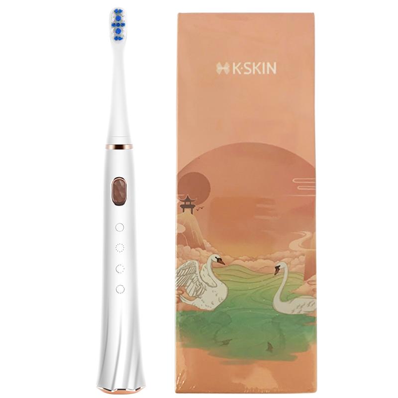 Электрическая зубная щетка K·SKIN Sonic, 4 режима, 3 насадки