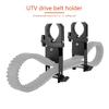 Прочный кронштейн для ремня привода Регулируемый держатель ремня для UTV Быстрое крепление Подходит для трубчатых каркасов 1,5 2 дюйма Подходит для транспортного средства
