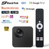 RockTek GX1 UHD Google TV Box Netflix Google Certified 4GB 32G Realtek1325 CPU Support Dolby Atmos Vision 2T2R Wifi6 BT5.2 Android TV Box