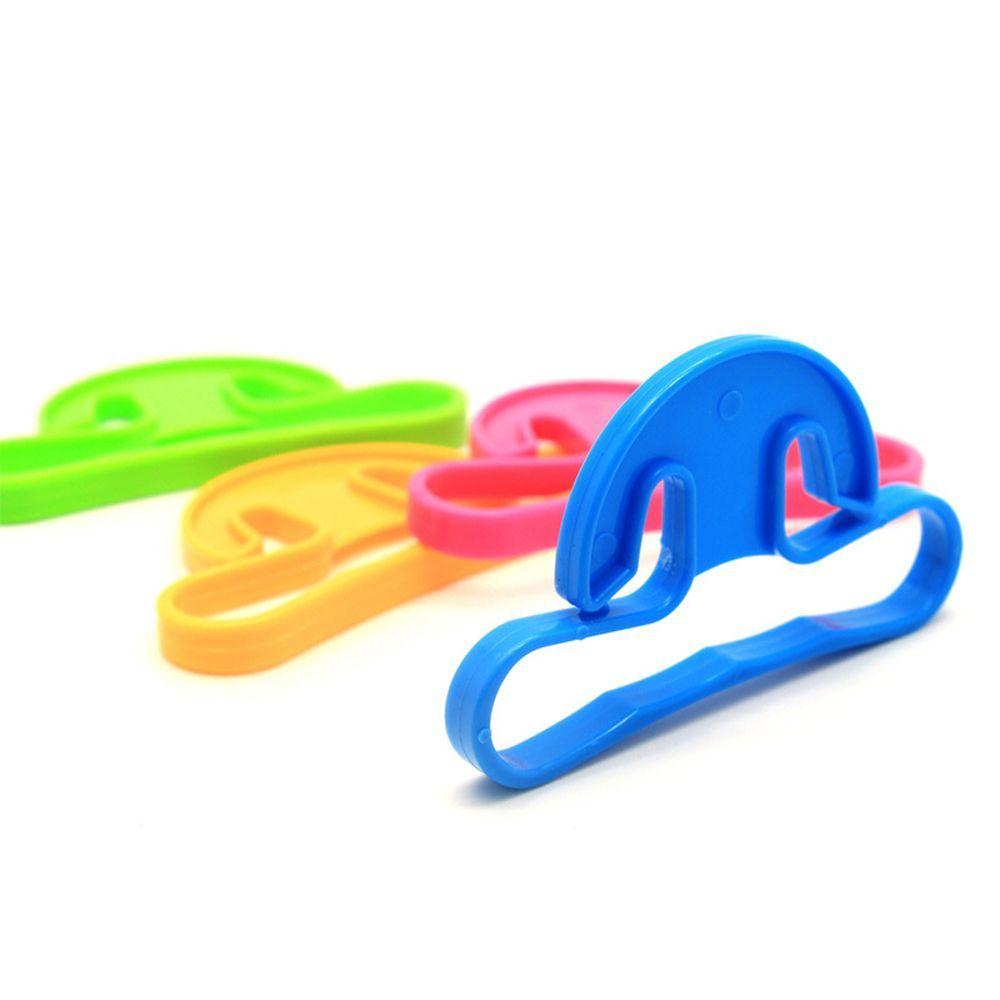 Creative Bag Carrier Household Goods Carrier Bag Tools Shopping Grocery Bag Holder Handle Solid