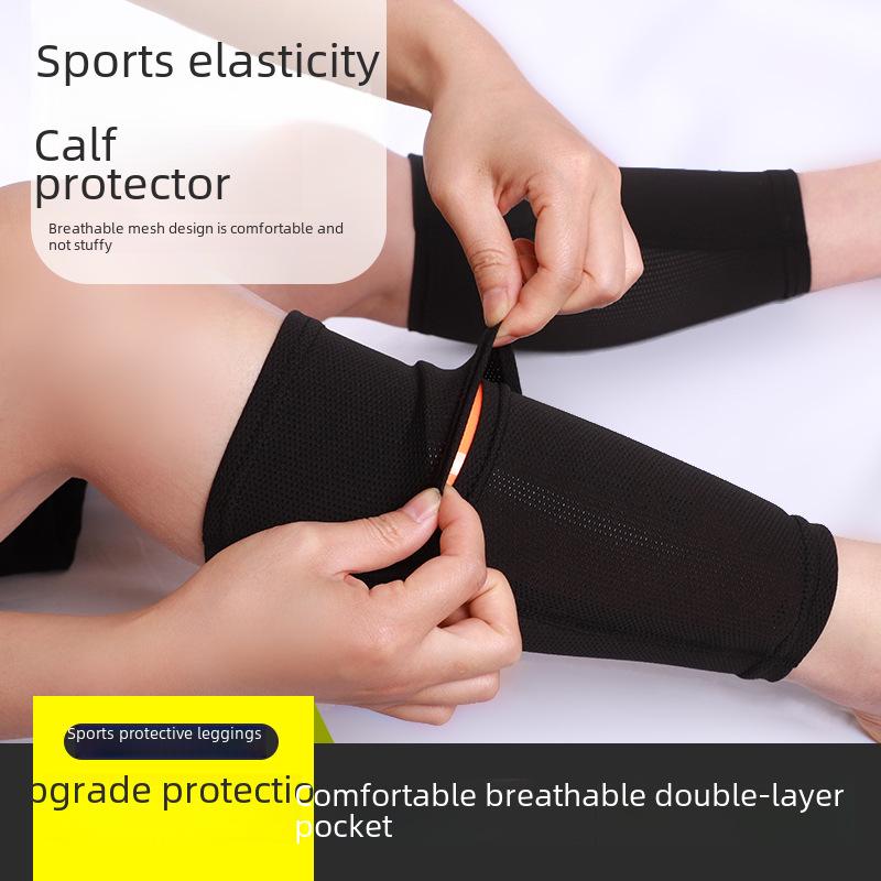 Дышащие рукава-щитки для голени карманного типа: Футбольные носки с мягкими вставками для взрослых и молодежи.