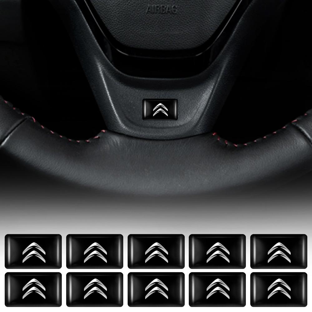 AALZ1 10/20/50pcs Epoxy Stickers Car Interior Decoration Decal for Citroen C4 C3 Xsara C-Elysee C5 C1 DS DS3 DS5 DS4 Jumper Picasso