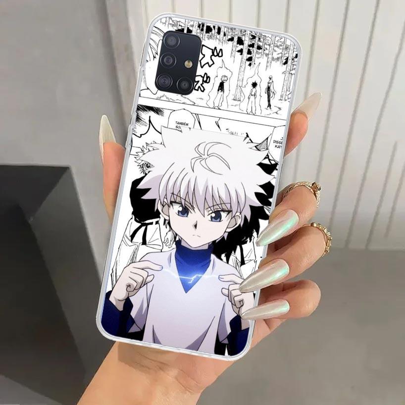 Чехол для телефона Killua Hunter HXH для Samsung Galaxy A52 A32 A22 A12 A02S A50S A30S A10S Note 20 Ultra 10 Plus S10 A31 A20 A71 A72 Ga