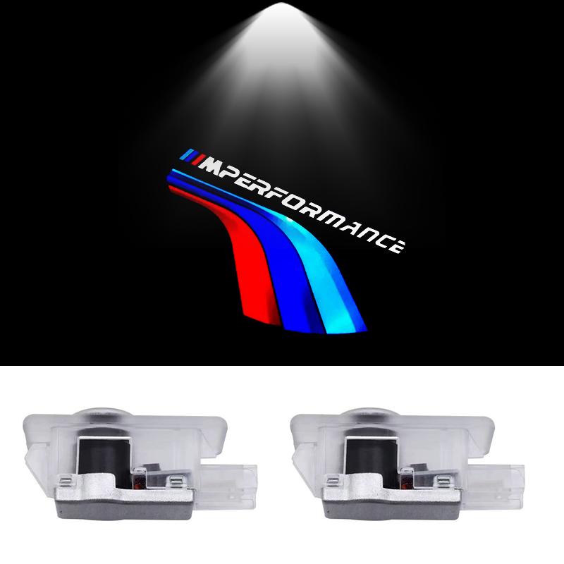 BBJF8 LED Car HD Door Welcome Ghost Shadow Light For BMW F10 F11 F20 F30 X3 X4 X5 X6 X7 E46 E36 E39 E60 E53 E87 E90 G30 G20 G02