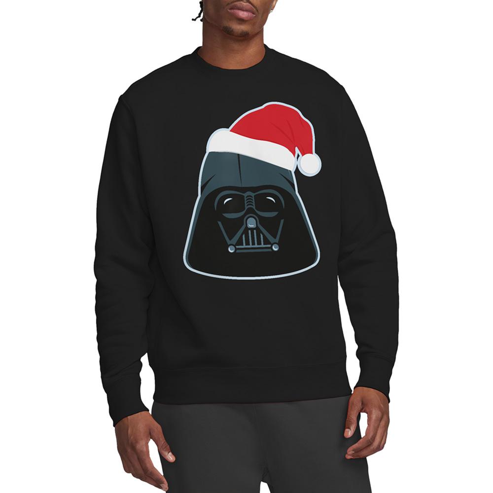 Star Wars Unisex Adult Darth Vader Santa Hat Christmas Sweatshirt