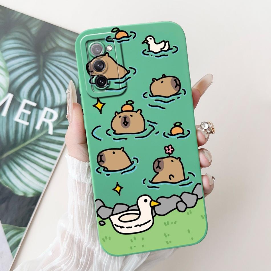 For Samsung Galaxy S20 FE S20+ S20 Cute Rabbit Cartoon Phone Case For Samsung S20 Plus S 20 S20FE 5G Soft Silicone Cases Bumpers