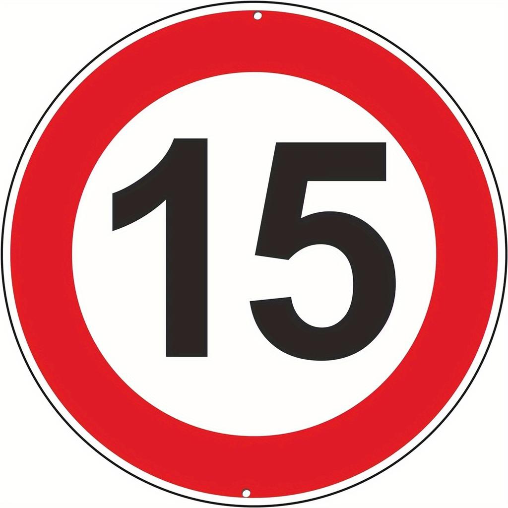 1 шт. 2d плоский деревянный предупреждающий знак - 20 см, несколько узоров на выбор, предупреждающий знак, простой в установке, водонепроницаемый, круглый