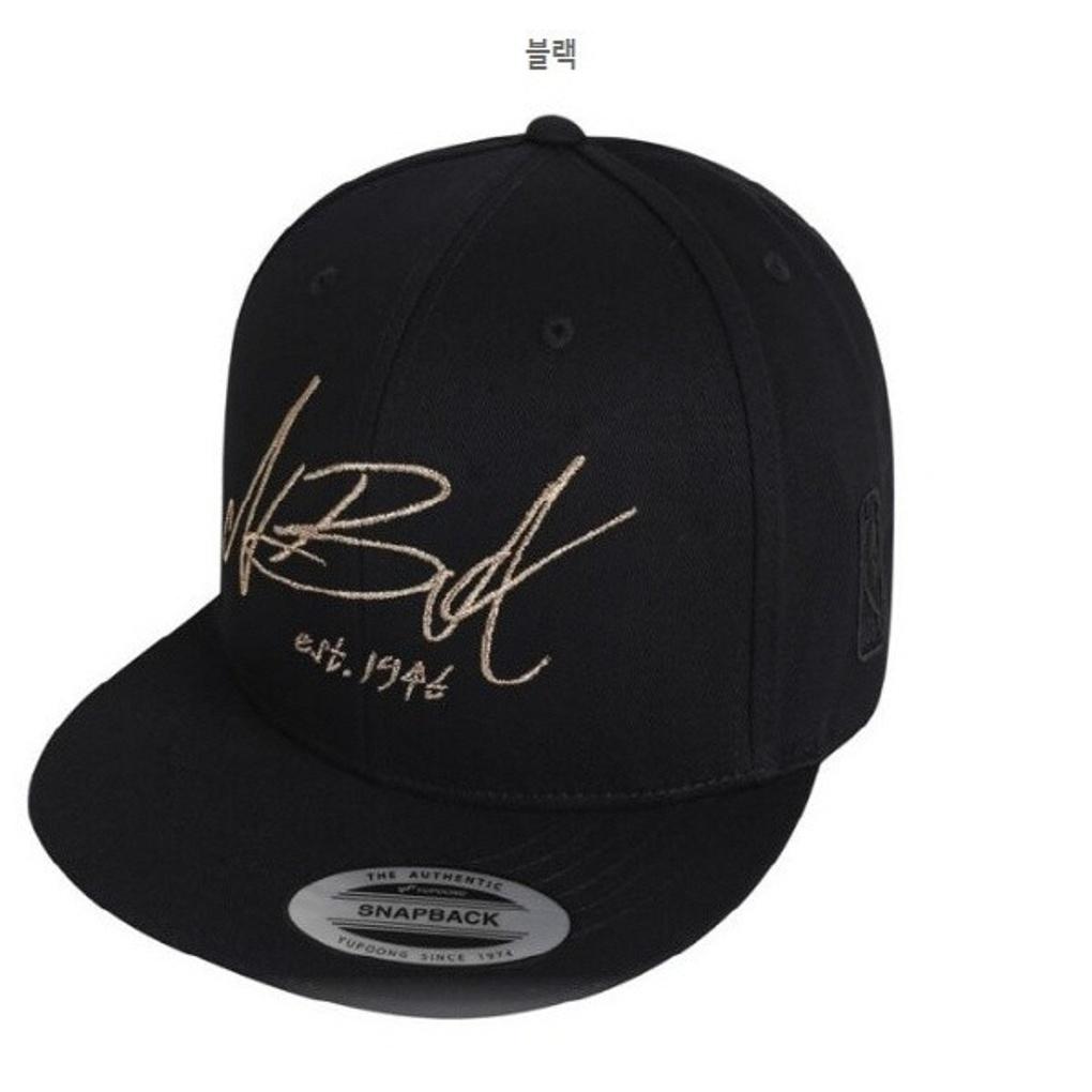 [NBA] NBA Lettering Metal Snapback HYFLAT CAP N225AP624P